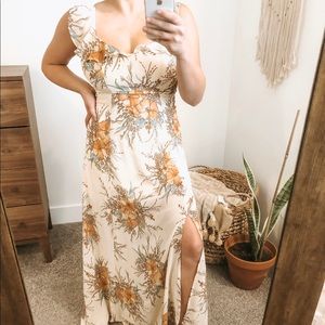 Floral maxi dress